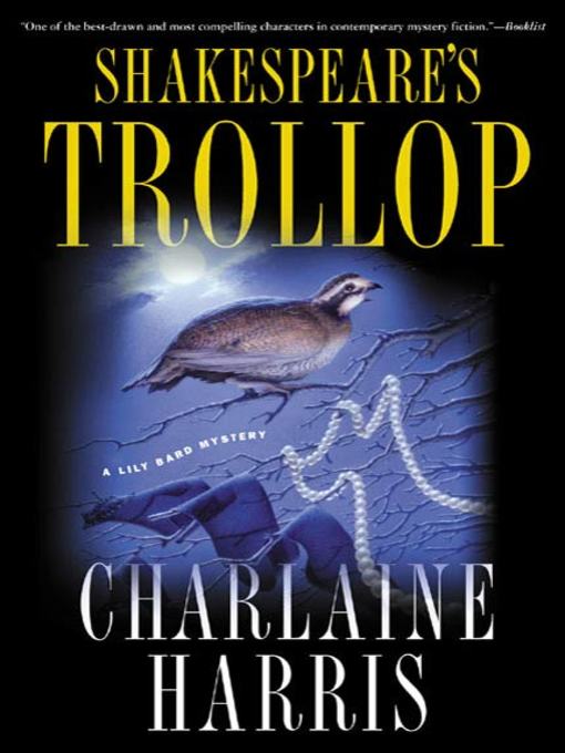 Title details for Shakespeare's Trollop by Charlaine Harris - Wait list